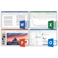 MS Office 2019 Home and Business Key 1-MAC