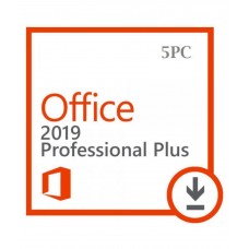 Office Professional Plus 2019, RETAIL Key 5-PC