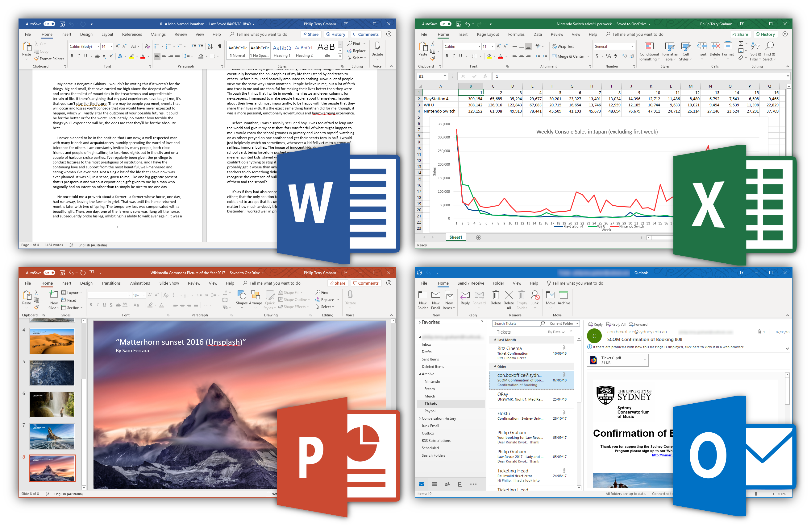 compare microsoft office for mac versions